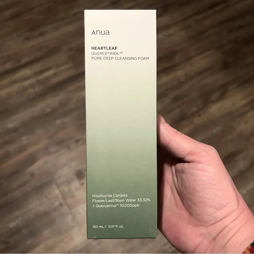 ANUA Heartleaf Quercetinol Pore Deep Cleansing Foam 150ml AUTHENTIC